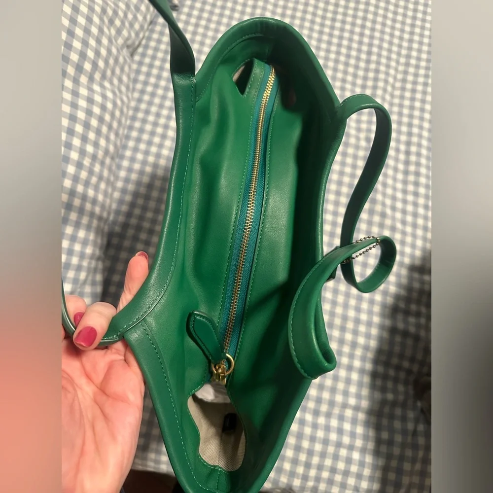 Coach Bea Colorblocked Tote - Picture 6 of 8